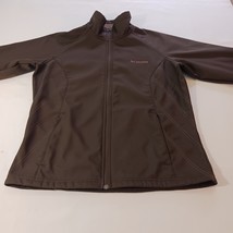 Columbia WL6623 Omni-Shield Women's Brown Spring Lightweight Fleece Jacket Sz L image 9