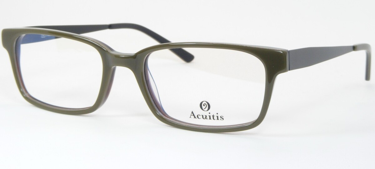 Acuitis BRICE Kaki Dunkel Khaki/Brown Selten Brille Brillengestell 53-20... - $75.94
