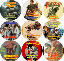 New Releases Action Adventure Classics / Lot Of 9 MP3 (Read) Cd Audiobooks - £15.24 GBP