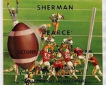 Sherman Bearcats Texas vs Pearce Mustangs High Homecomming Football Prog... - £22.21 GBP