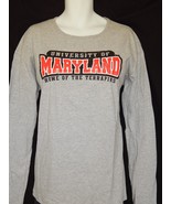 University of Maryland Terrapins Womens T-Shirt Size 3xl xxxl Gray Vinta... - £10.76 GBP