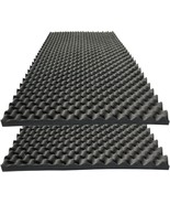 2 Pcs Acoustic Panels,48&#39;&#39;X24&#39;&#39;X2&#39;&#39; Egg Crate Foam Soundproof Foam Wall,... - $51.97