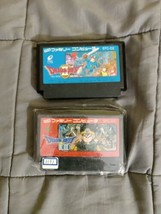 Dragon Quest 2 &amp; 3 Nintendo Famicom Dragon Warrior RPG Game Lot Japan Import - £13.88 GBP