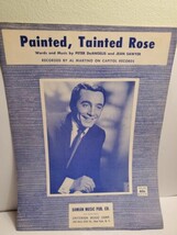 Painted, Tainted Rose Piano Arrangement by Peter DeAngelis Sheet Music 1963 - $7.59
