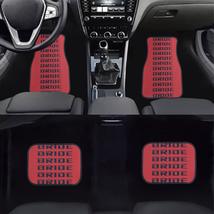 Bride Red Black Racing Fabric Car Floor Mats - £47.12 GBP+