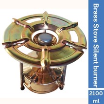 Kerosene pressure stove paraffin cook stove brass stove silent burner 2100ml - £91.00 GBP