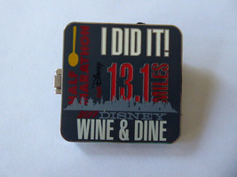 Disney Trading Pin 125261     WDW – runDisney Wine &amp; Dine Half Marathon Weekend - £7.61 GBP