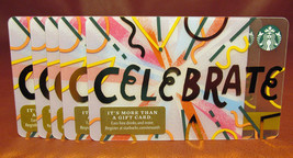 Starbucks, 2017 CELEBRATE Gift Card New with Tags - $96.58 MXN