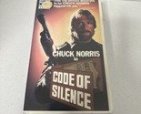 Chuck Norris Code Of Silence VHS Tape Vintage - $8.60