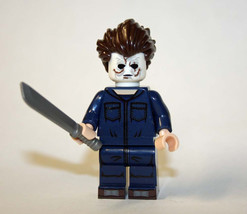 Building Block Michael Myers deluxe Horror Halloween Movie Minifigure Custom Toy - £4.79 GBP