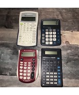 Lot Of 4 Texas Instrument TI-30-STAT Ti-503sv  Ti-30xiib TI-1726 Calcula... - $28.72 CAD