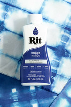 INDIGO RIT All Purpose Fabric Liquid DYE 8 ounce BOTTLE green 88670 - $355.81 MXN
