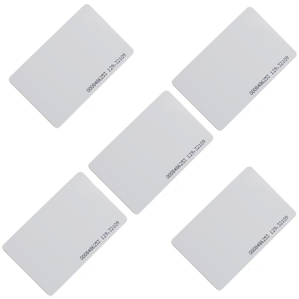 5pcs 125KHz EM RFID Proximity Induction Thin Card Door Key For Access co... - $6.37