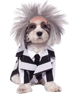 RUBIES Beetlejuice Pet Costume Size MED (Neck: 14.5&quot;, Girth: 20&quot;, Back: ... - £23.90 GBP