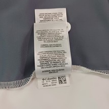 Columbia AM1075 Men's Gray & White Short Sleeve Pullover Polo Shirt Chest 48 image 14