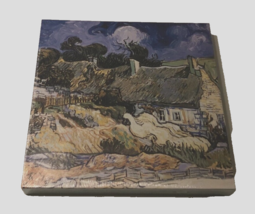 Vincent van Gogh Thatched Cottages Cordeville 500 Puzzle New Vintage 200... - £30.65 GBP