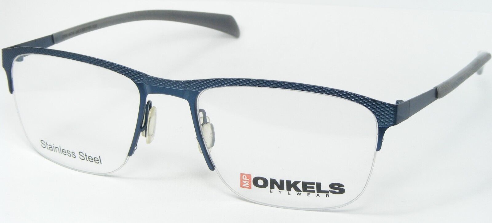 Nuevas Gafas Onkels ONK4414 Col. 1 Azul Con Montura De Metal 53-18-135mm - $84.99