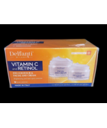 Delfanti Milano Vitamin C and Retinol Eye Contour &amp; Facial Day Cream Duo... - $46.56 CAD