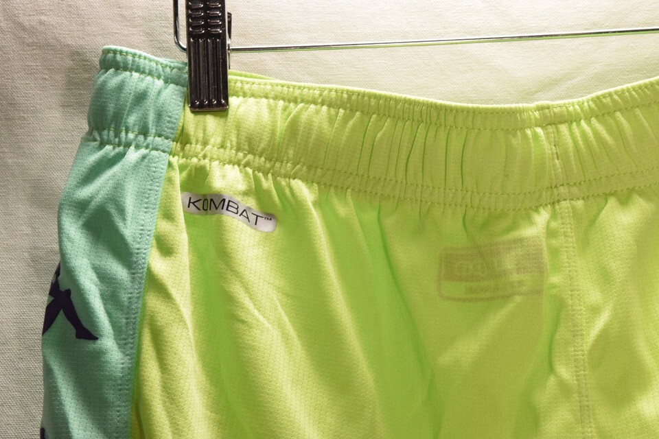 Kappa Mens Regular Fit Soccer Shorts Green 2XL Item image 5