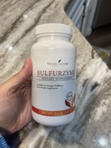 Young Living Essential Oils Sulfurzyme Powder Supplement 8.1 Oz - Opened - £22.40 GBP