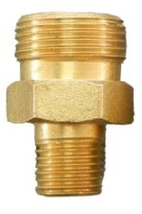 Proven Part Screw-Type Disconnect Fitting 1/4 Male M22Male Brass - £31.92 GBP