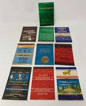 Matchbook Advertising Lot Of 10 Vintage Permoflux Auto Parts Drive In 19-26 - £7.45 GBP