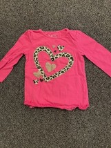 Jumping Beans Girl’s Long Sleeve Shirt, Size 2T - £3.39 GBP