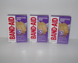 3 Boxes Band-Aid Sensitive Skin 20 Assorted Sizes Per Box New (M) - $19.79