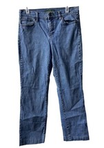 Lauren Ralph Lauren Women Classic Straight   Denim  jeans Blue 10 - $13.95