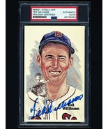 Ted Williams signed 1981 Perez-Steele HOF PSA/DNA authentic auto Red Sox - $599.99
