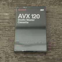 Scotch - 3M AVX 120 Studio Master Audio Cassette Tape - Factory Sealed - $151.16 MXN