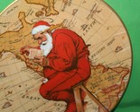 Norman Rockwell The Spirit Of Christmas Gorham Santa Plans His Visit Pla... - $24.74
