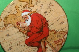 Norman Rockwell The Spirit Of Christmas Gorham Santa Plans His Visit Plate 1981 - $24.74