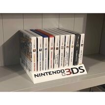 Nintendo 3DS Game Cartridge Display Stand Holder 10 Slot Storage Rack Or... - $14.69