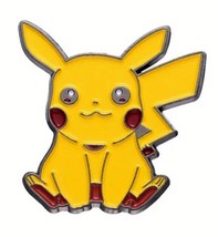 Cute Pikachu Metal Enamel Pin - New Pokemon Character Pin - Gotta Catch Em All - $6.00