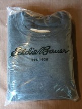 Eddie Bauer Crew Neck Thermal Long Sleeve Shirt Mens 2XL XXL Charcoal Gray 7903 - £15.14 GBP