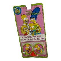 Vintage The Simpsons Pony Tail Holders Bart Simpson Wow Wee 1990(orange) - £7.41 GBP