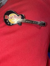 Hard Rock Cafe Guitar Myrtle Beach ￼ Classic Vintage Enamel Pinback Pin ... - £3.89 GBP