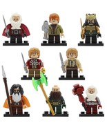 8pcs/set The Lord of the Rings Hobbit Thorin Bilbo Dwalin Balin Minifigures - $16.99