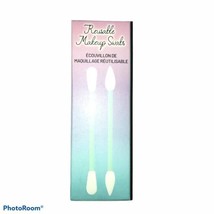 Aria Beauty Reusable Makeup Swabs Applicator Makeup Remover Touch Up New... - $117.02 MXN