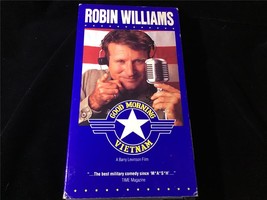VHS Good Morning, Vietnam 1987 Robin Williams, Forest Whitaker, Tom T. Tran - £5.60 GBP