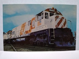 Railroad Postcard Train Railway Burlington Northern  Locomotive Patriotic 1776 - £4.61 GBP