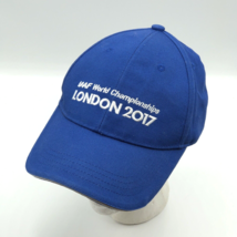 IAAF World Championships London 2017 Asics Blue Snapback Adjustable Hat Cap - $37.13