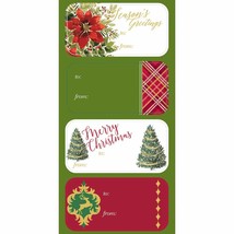 The Gift Wrap Company Pack of 12 Gift Labels, 4&quot; x 6&quot;, Hanukkah Greenery - $4.74