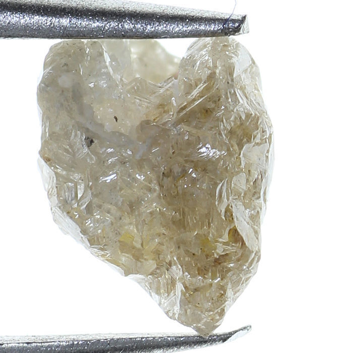For Ring 0.67 Carat    Brownish Color Natural Rough Loose Diamond - $13.74