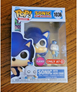 Funko Pop! Games Sonic the Hedgehog w/ Hero Chao #1036 Flocked Target Ex... - $513.45 MXN