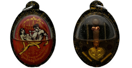  Amazing Thai Lucky Magic Locket Inn Koo Sakod Kaam Love Amulet Man in Love Wome - £128.39 GBP