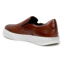 Belvedere Fernanado Sneaker Quality and Comfort Nappa Leather Ant. Tan image 4