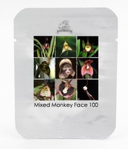 9 Types Perennial Dracula Simia Monkey Face Flower Seeds 1 Professional Pack 100 - $6.99