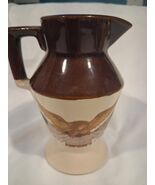 Vintage McCoy Pitcher Spirit of 76 Carved Wooden Eagle USA National Gall... - $10.65 CAD